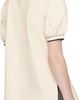 OPEN YY OPEN YY Off-White Puffy Piqué Polo - 3