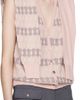 OPEN YY OPEN YY Pink Jacquard Sleeve Layered Cardigan Vest - 2