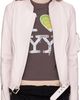 OPEN YY OPEN YY Pink Leather Radius Motor Jacket - 1