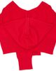 OPEN YY OPEN YY Red Hoodie Sleeve Layer Scarf Hood - 2