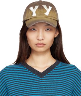 OPEN YY OPEN YY SSENSE Exclusive Brown Gradient Ball Cap