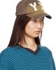 OPEN YY OPEN YY SSENSE Exclusive Brown Gradient Ball Cap - 2