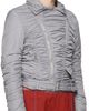 OPEN YY OPEN YY SSENSE Exclusive Gray Ruched Bomber Jacket - 2