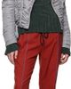 OPEN YY OPEN YY SSENSE Exclusive Gray Ruched Bomber Jacket - 4