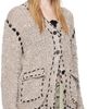 OPEN YY OPEN YY Taupe Contrast Cardigan - 2