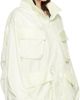 OPEN YY OPEN YY Yellow Cargo Pocket Wind Jacket - 2