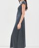 o.p.t o. p.t Kasey Silk Midi Dress Midnight Polka Dot - 4