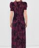 o.p.t o. p.t Ralph Velvet Dress Plum Velvet - 3