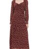 o.p.t o. p.t Selma Polka Dot Maxi Dress Brown Polka Dot - 1