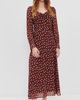 o.p.t o. p.t Selma Polka Dot Maxi Dress Brown Polka Dot - 2