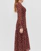 o.p.t o. p.t Selma Polka Dot Maxi Dress Brown Polka Dot - 4