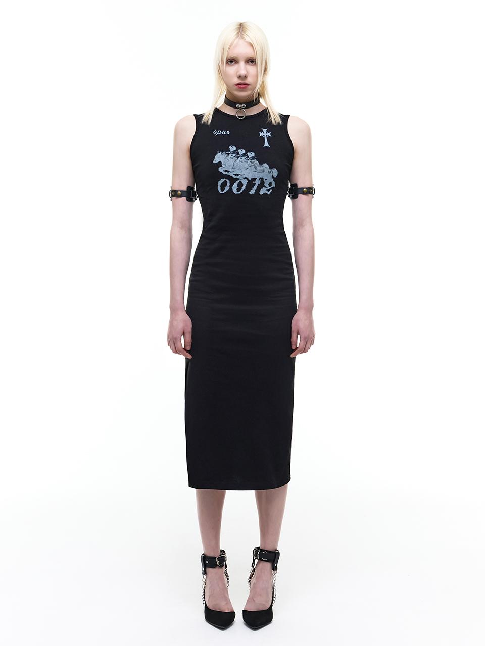 OPUS 0012 Op. 07 Maxi Dress [Black] (G-0012)