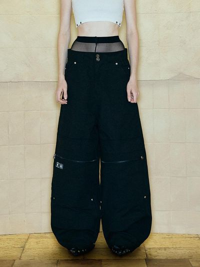OPUS 0012 Op. 08 PPOOCCKKEETT LIQUID PANTS [BLACK]