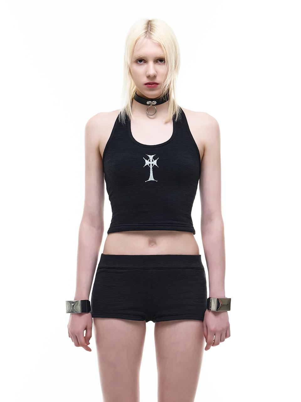 OPUS 0012 Op. 14 PRAYER TOP & PANTS SET-UP [BLACK]