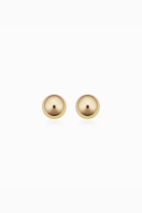 Oradina Oradina 14K Gold Have a Ball Petite Studs