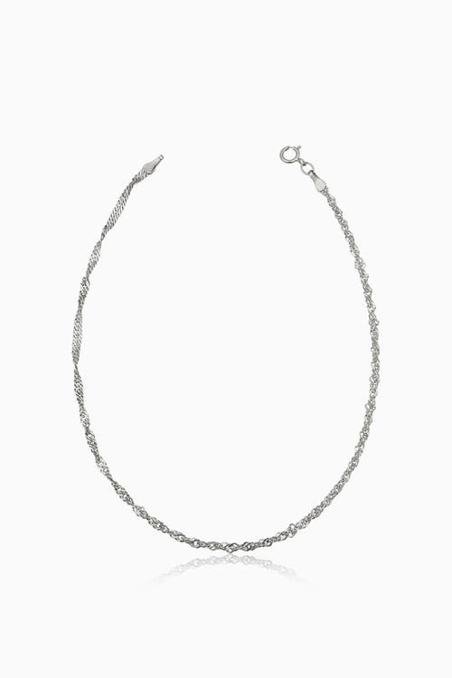 Oradina Oradina 14K Gold Spirah Anklet