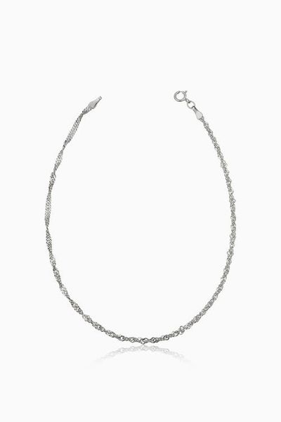 Oradina Oradina 14K Gold Spirah Anklet