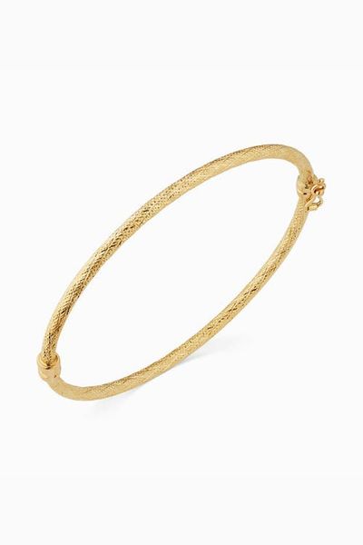 Oradina Oradina 18K Yellow Gold Prestige Bangle 