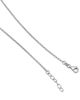 Oradina Oradina Sterling Silver Dripped in Silver Necklace, 18" - 4