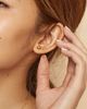 Oradina Women's 14K Rose Solid Gold Ball Studs - 3