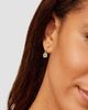 Oradina Women's 14K Yellow Gold Amethyst Antica Drop Earrings - 4