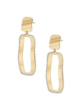 Oradina Women's 14K Yellow Gold Bellissima Drop Earrings