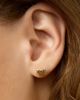 Oradina Women's 14K Yellow Gold Bow Studs - 2