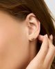 Oradina Women's 14K Yellow Gold Bow Studs - 4