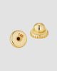Oradina Women's 14K Yellow Gold Bow Studs - 6