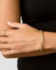 Oradina Women's 14K Yellow Gold Caesar Bangle Bracelet - 2