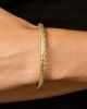 Oradina Women's 14K Yellow Gold Caesar Bangle Bracelet - 4