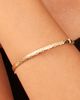 Oradina Women's 14K Yellow Gold Diamondback Bangle - 3