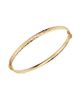 Oradina Women's 14K Yellow Gold Diamondback Bangle - 5