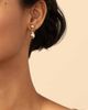 Oradina Women's 14K Yellow Gold Dripping Gold Drop Earrings - 6