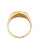 Oradina Women's 14K Yellow Gold Flying Lion Signet Ring - 6