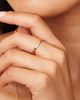 Oradina Women's 14K Yellow Gold Forever Band Ring - 4