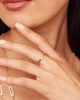 Oradina Women's 14K Yellow Gold Forever Band Ring - 5