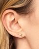 Oradina Women's 14K Yellow Gold Freedom Dove Studs - 2