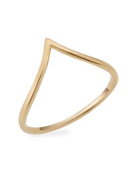 Oradina Women's 14K Yellow Gold Full House Ring