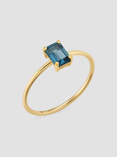Oradina Women's 14K Yellow Gold Gemstone Vivid Ring