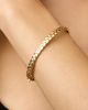 Oradina Women's 14K Yellow Gold Harmony Bangle - 4