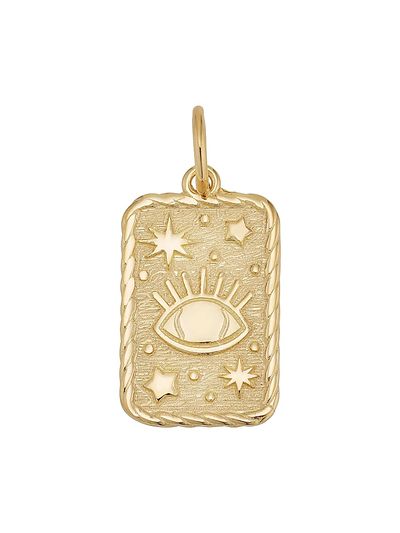 Oradina Women's 14K Yellow Gold Pendant Charm