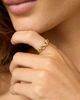 Oradina Women's 14K Yellow Gold Penthouse Ring - 4