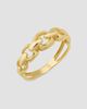 Oradina Women's 14K Yellow Gold Penthouse Ring - 7