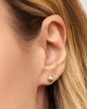 Oradina Women's 14K Yellow Gold Prism Studs - 2