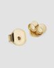 Oradina Women's 14K Yellow Gold Prism Studs - 6