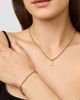 Oradina Women's 14K Yellow Gold Roman Rope Statement Bracelet - 2