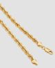 Oradina Women's 14K Yellow Gold Roman Rope Statement Bracelet - 5