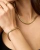 Oradina Women's 14K Yellow Gold Royal Palms Bracelet - 3