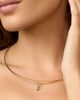 Oradina Women's 14K Yellow Gold Vivid Pear Pendant Charm - 4